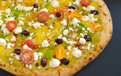 Pizza de juin : la Méditerranéenne