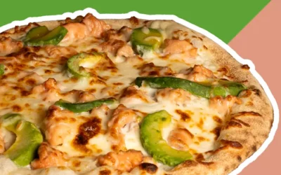 La pizza du mois de juillet : saumon avocat