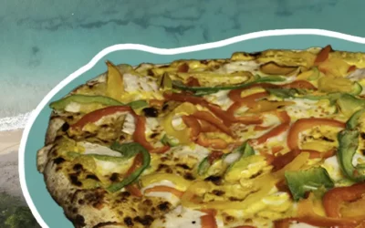 Pizza d’août : la réunionnaise
