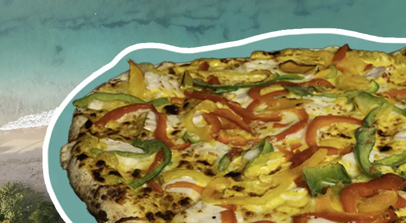 Pizza d’août : la réunionnaise